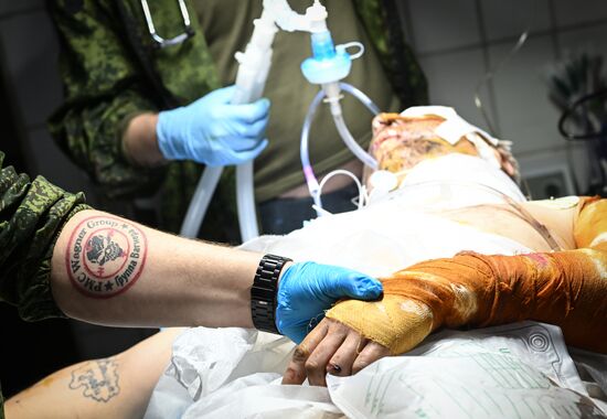 Russia Ukraine Military Operation Hospital