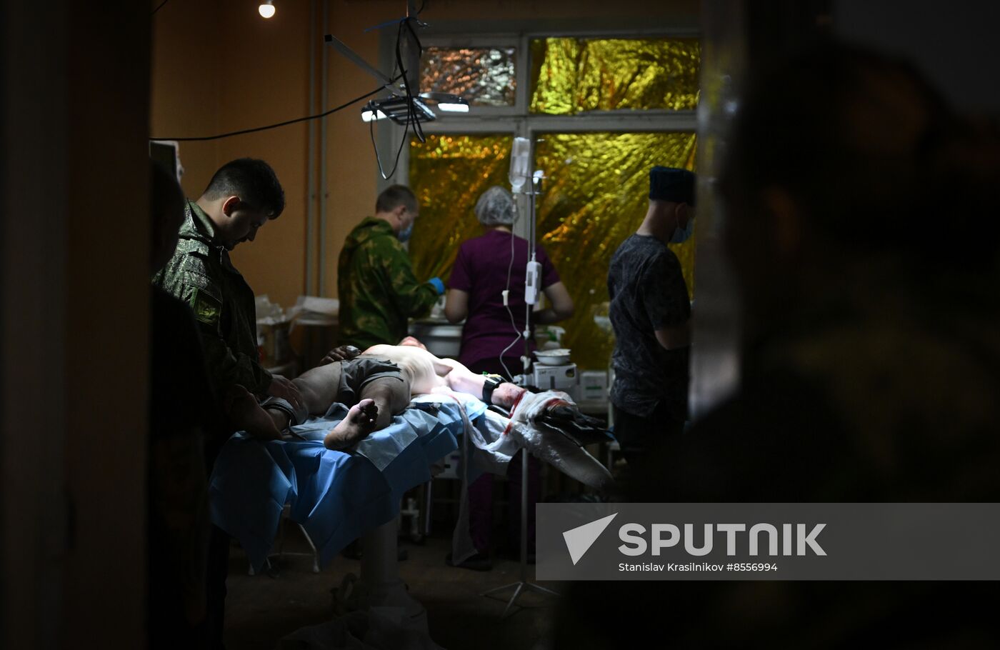 Russia Ukraine Military Operation Hospital