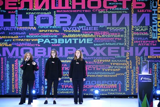 RUSSIA EXPO. 100 Days Before Games of Future ceremony and Games of Future: Trophy's Journey motor rally kickoff