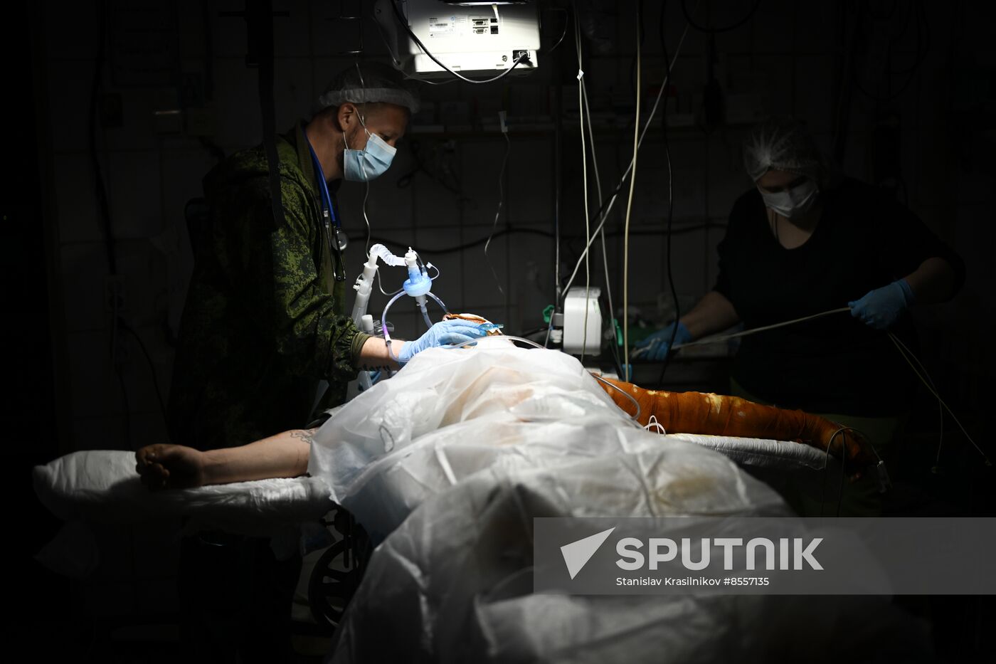 Russia Ukraine Military Operation Hospital