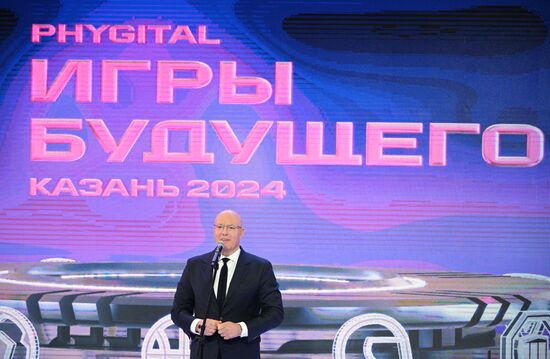 RUSSIA EXPO. 100 Days Before Games of Future ceremony and Games of Future: Trophy's Journey motor rally kickoff