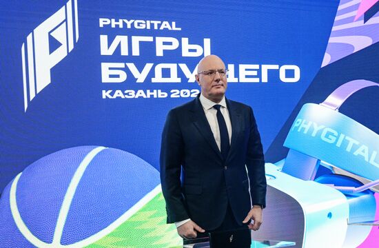 RUSSIA EXPO. 100 Days Before Games of Future ceremony and Games of Future: Trophy's Journey motor rally kickoff