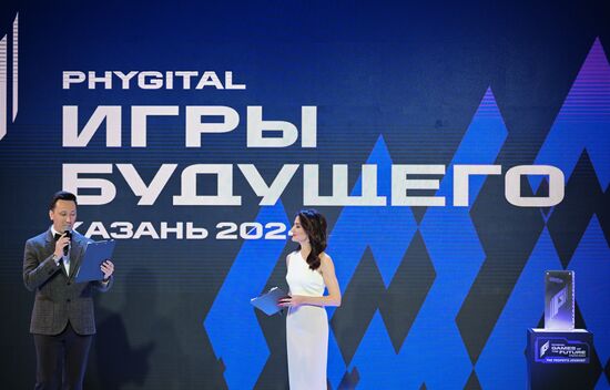 RUSSIA EXPO. 100 Days Before Games of Future ceremony and Games of Future: Trophy's Journey motor rally kickoff