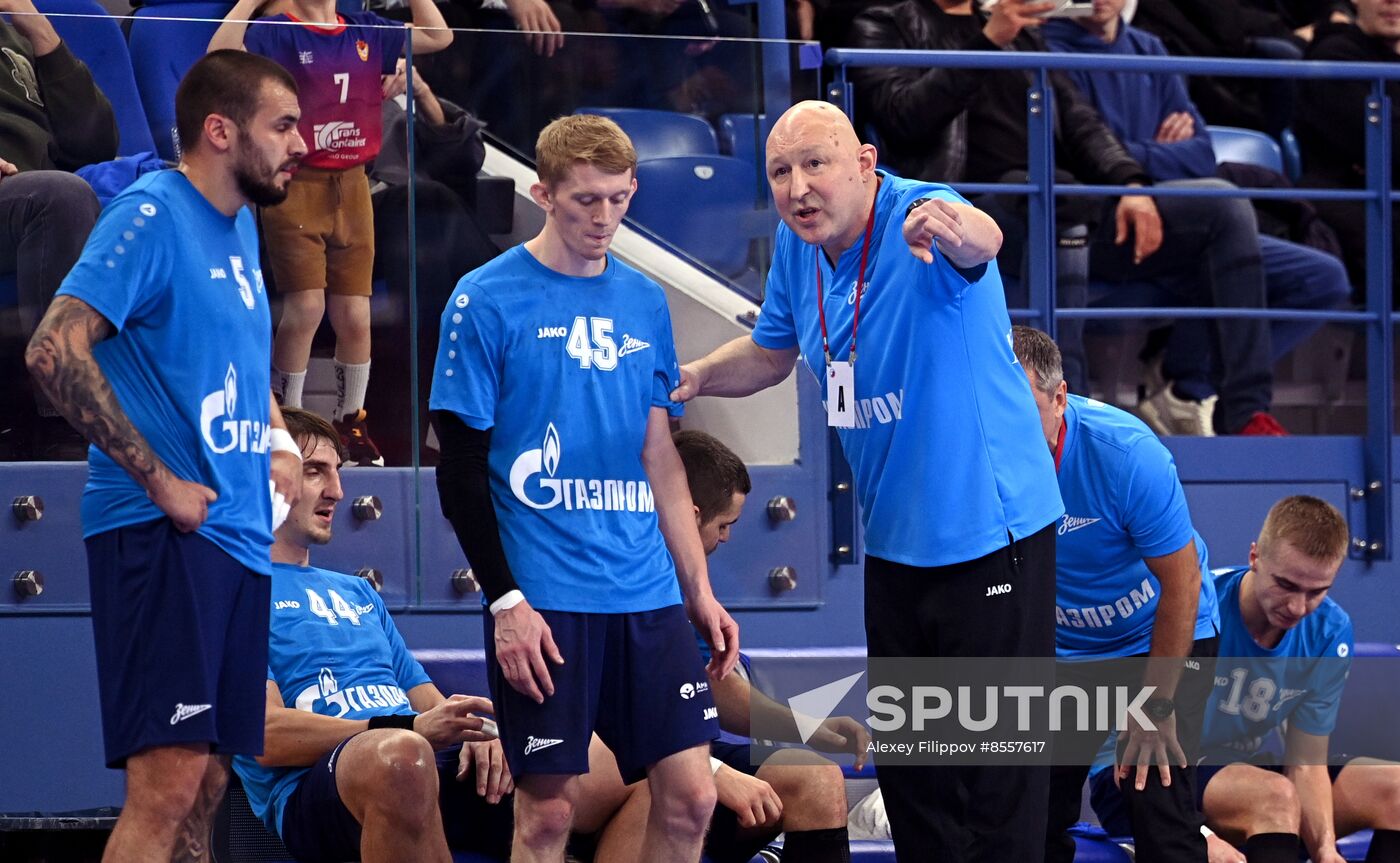 Russia Handball Super League Men CSKA - Zenit