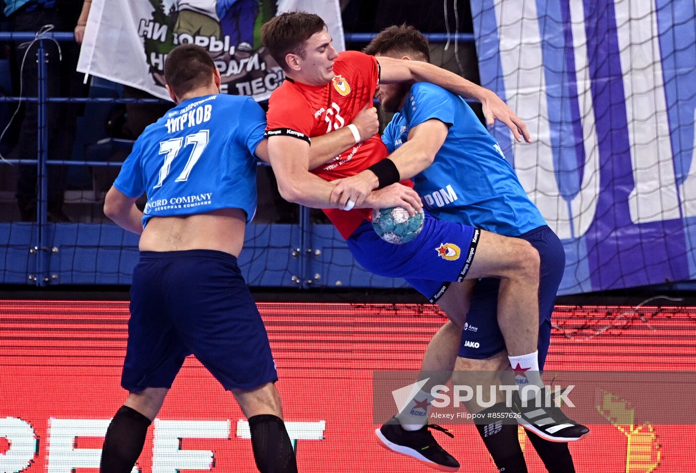 Russia Handball Super League Men CSKA - Zenit