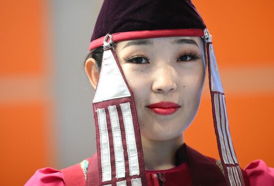 RUSSIA EXPO. Republic of Buryatia Day. Location: Russia, Moscow. Author: Ilya Pitalev/Sputnik. RUSSIA EXPO. Republic of Buryatia Day