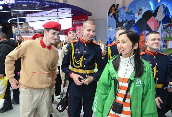 International RUSSIA EXPO forum and exhibition. Location: Russia, Moscow. Author: Ilya Pitalev/Sputnik. RUSSIA EXPO International Forum and Exhibition