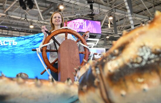 International RUSSIA EXPO forum and exhibition. Location: Russia, Moscow. Author: Ilya Pitalev/Sputnik. RUSSIA EXPO International Forum and Exhibition