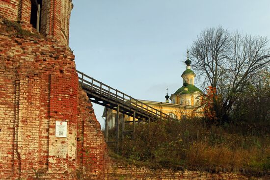 Southwest Tower of Saint Feodosy Sumorin Monastery of Our Savior in Totma