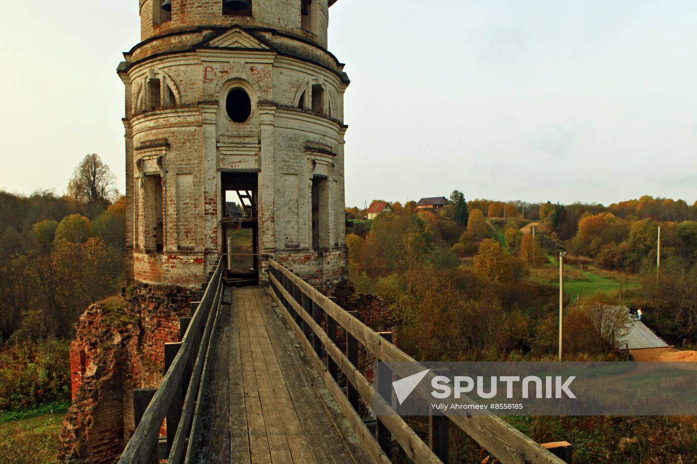 Tower of Saint Feodosy Sumorin Monastery of Our Savior in Totma