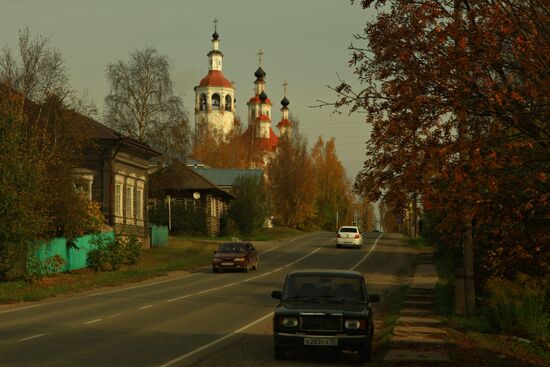 Totma. Church of Entry of Our Lord into Jerusalem