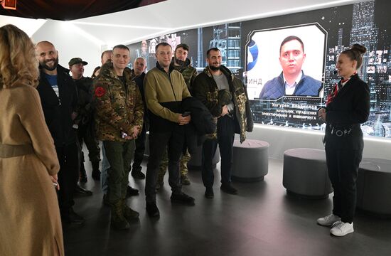 RUSSIA EXPO. Tour for fighters in the special military operation