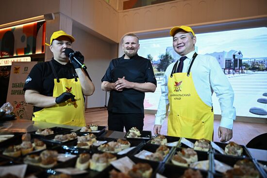 International RUSSIA EXPO forum and exhibition. Regional cuisine masterclasses