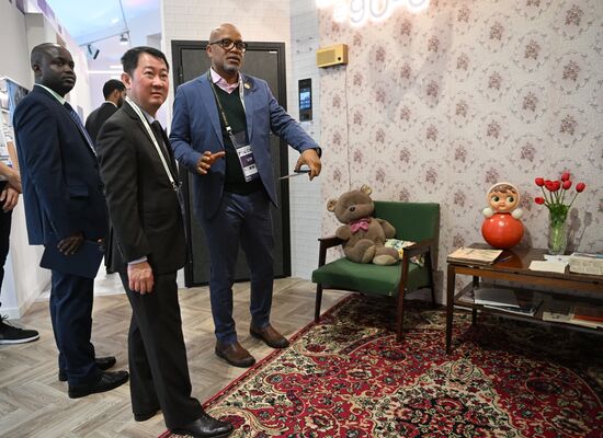 RUSSIA EXPO. Visit by diplomatic corps representatives