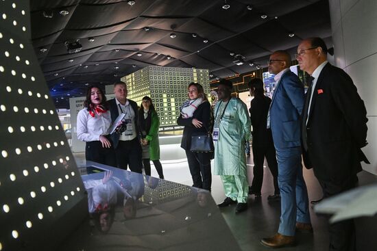 RUSSIA EXPO. Visit by diplomatic corps representatives