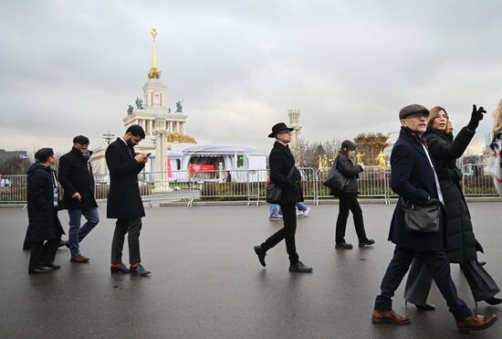 RUSSIA EXPO. Visit by diplomatic corps representatives