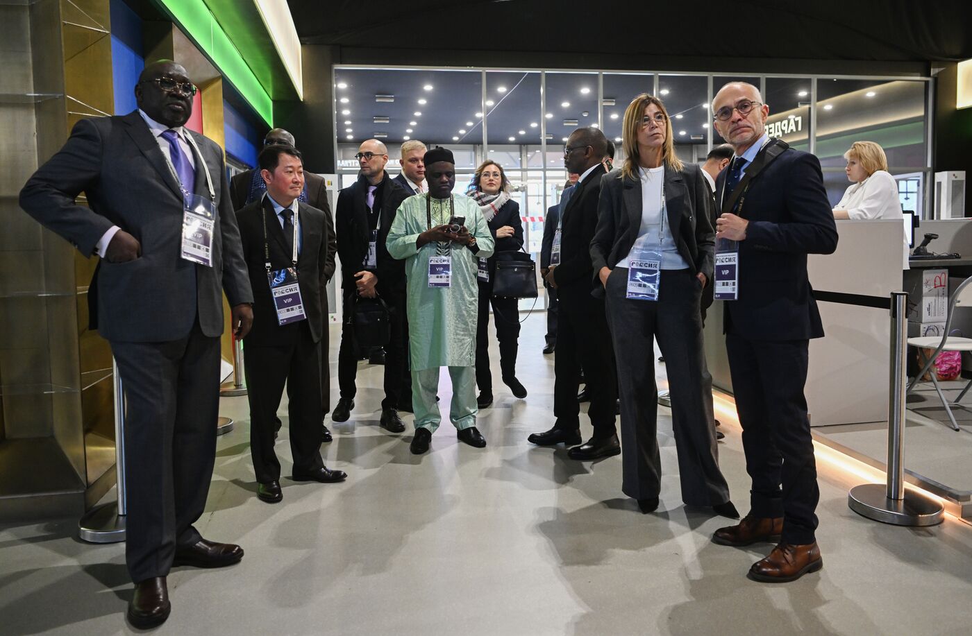 RUSSIA EXPO. Visit by diplomatic corps representatives