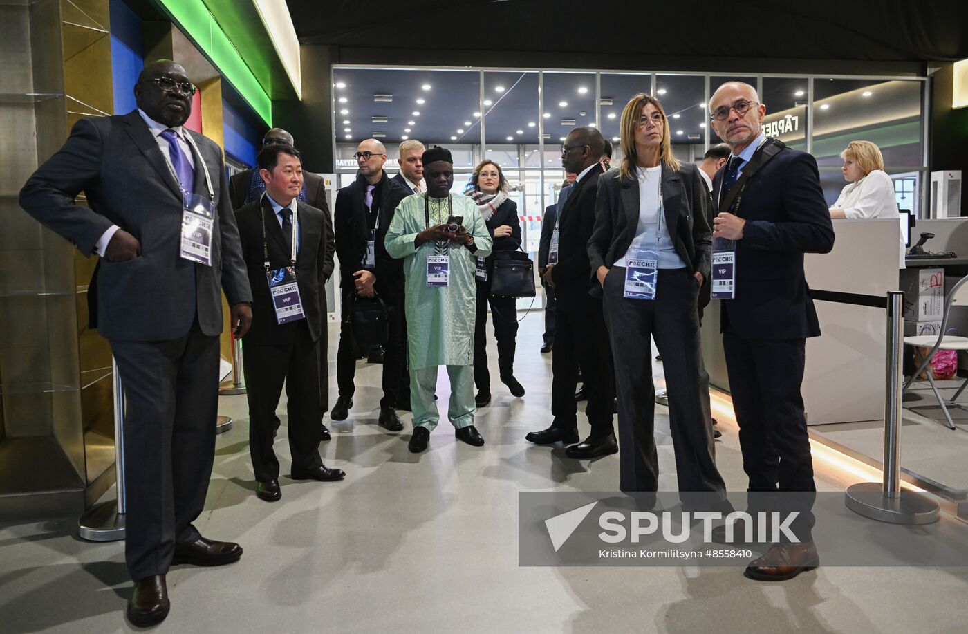 RUSSIA EXPO. Visit by diplomatic corps representatives