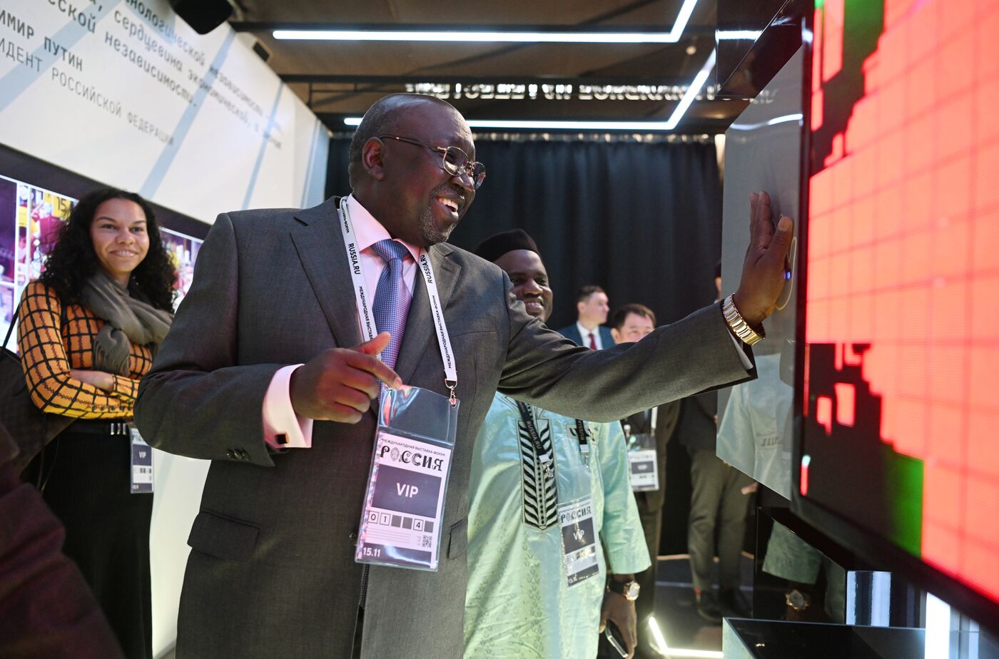 RUSSIA EXPO. Visit by diplomatic corps representatives