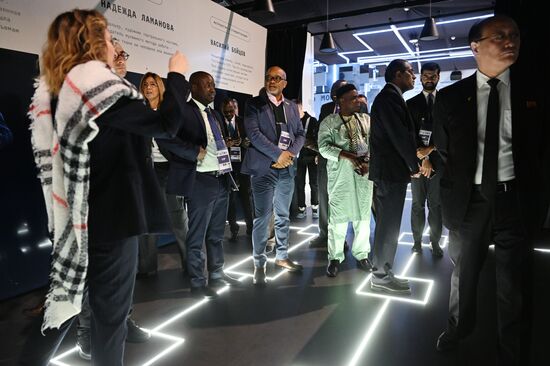 RUSSIA EXPO. Visit by diplomatic corps representatives