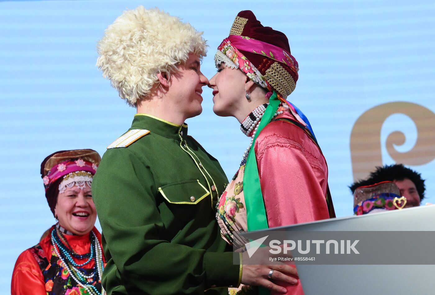 RUSSIA EXPO. Wedding ceremony in Trans-Baikal Territory traditions
