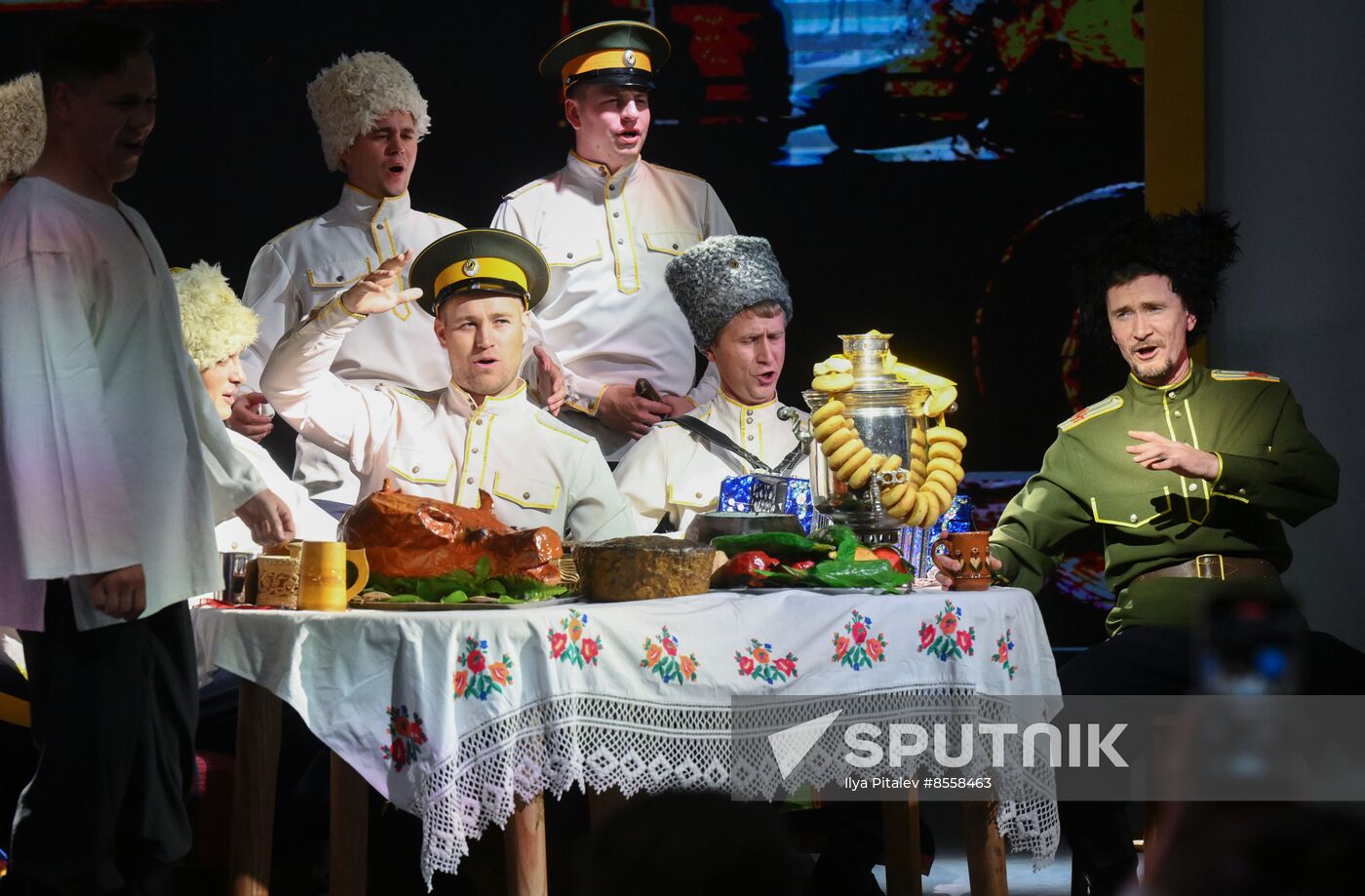 RUSSIA EXPO. Wedding ceremony in Trans-Baikal Territory traditions