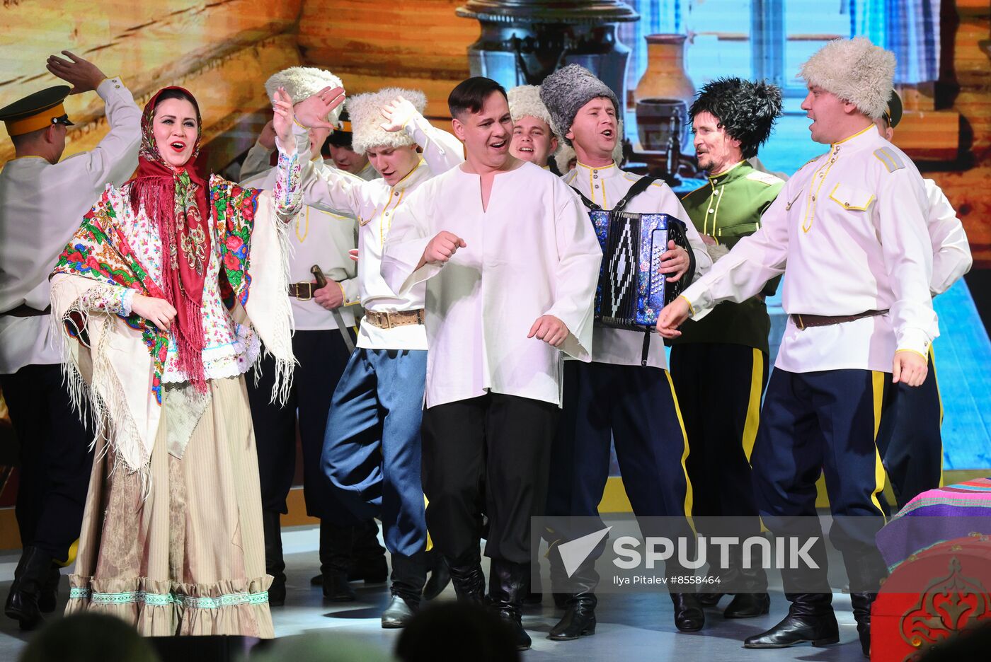 RUSSIA EXPO. Wedding ceremony in Trans-Baikal Territory traditions