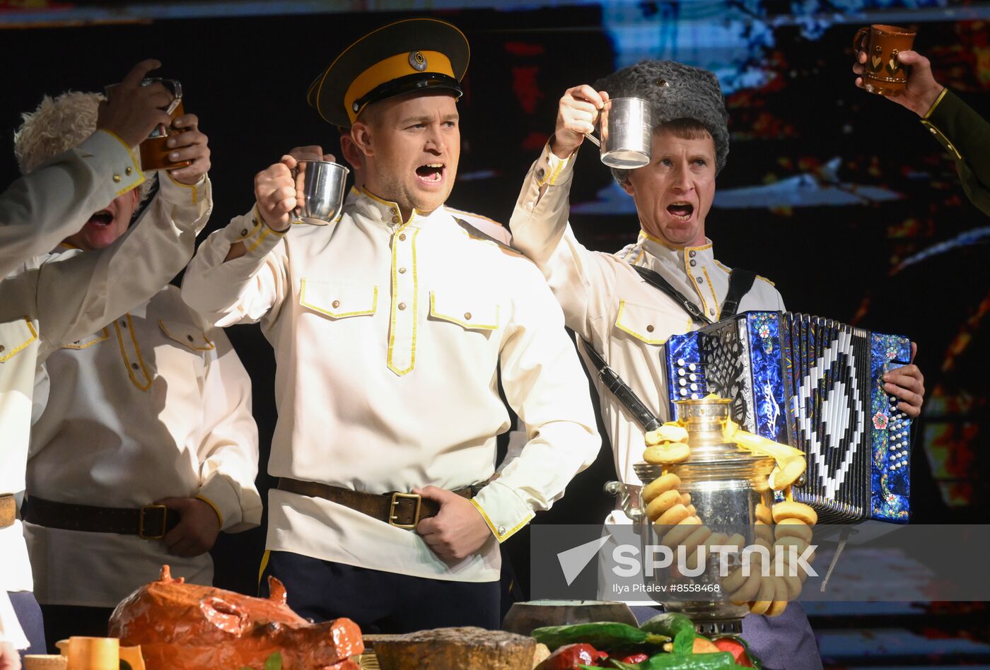 RUSSIA EXPO. Wedding ceremony in Trans-Baikal Territory traditions