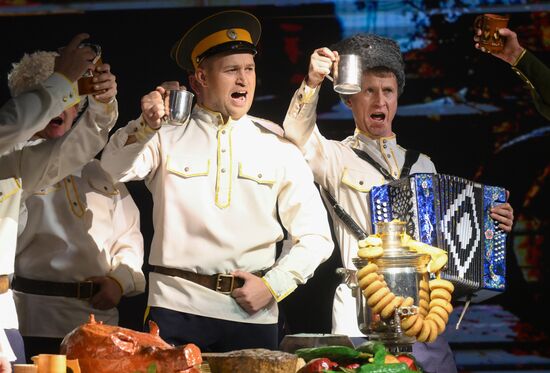 RUSSIA EXPO. Wedding ceremony in Trans-Baikal Territory traditions