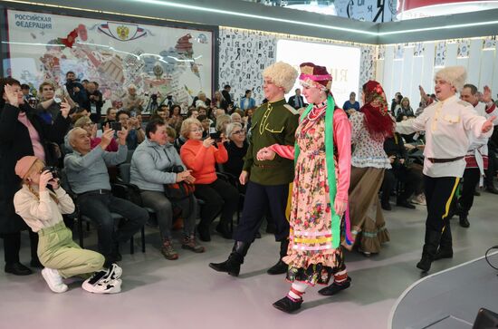 RUSSIA EXPO. Wedding ceremony in Trans-Baikal Territory traditions