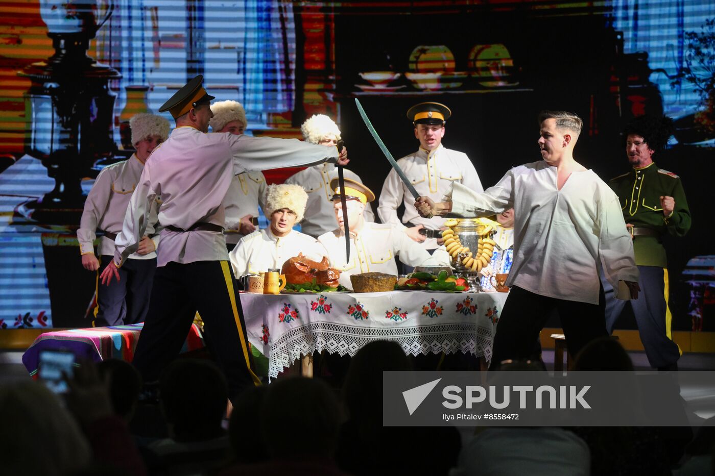 RUSSIA EXPO. Wedding ceremony in Trans-Baikal Territory traditions