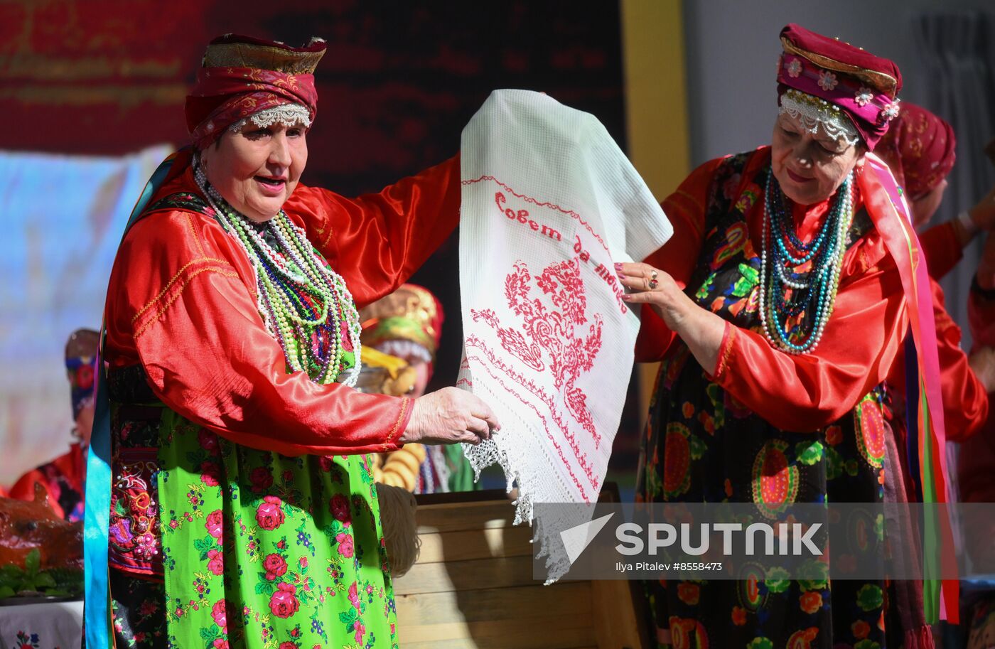 RUSSIA EXPO. Wedding ceremony in Trans-Baikal Territory traditions