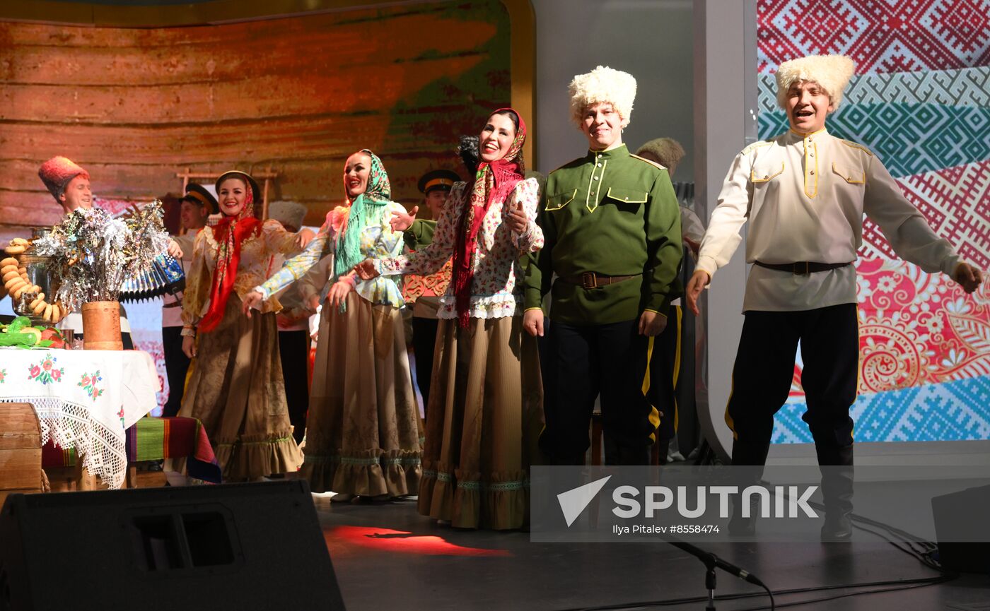 RUSSIA EXPO. Wedding ceremony in Trans-Baikal Territory traditions