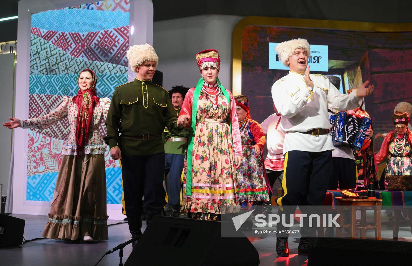 RUSSIA EXPO. Wedding ceremony in Trans-Baikal Territory traditions