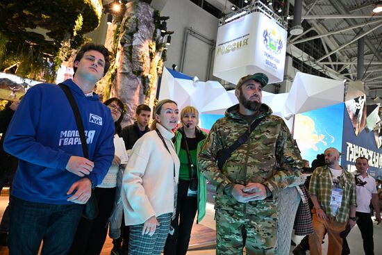 RUSSIA EXPO. Tour for fighters in the special military operation