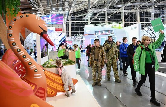 RUSSIA EXPO. Tour for fighters in the special military operation