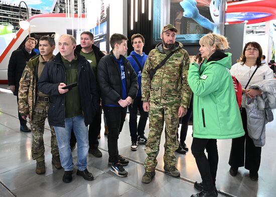 RUSSIA EXPO. Tour for fighters in the special military operation