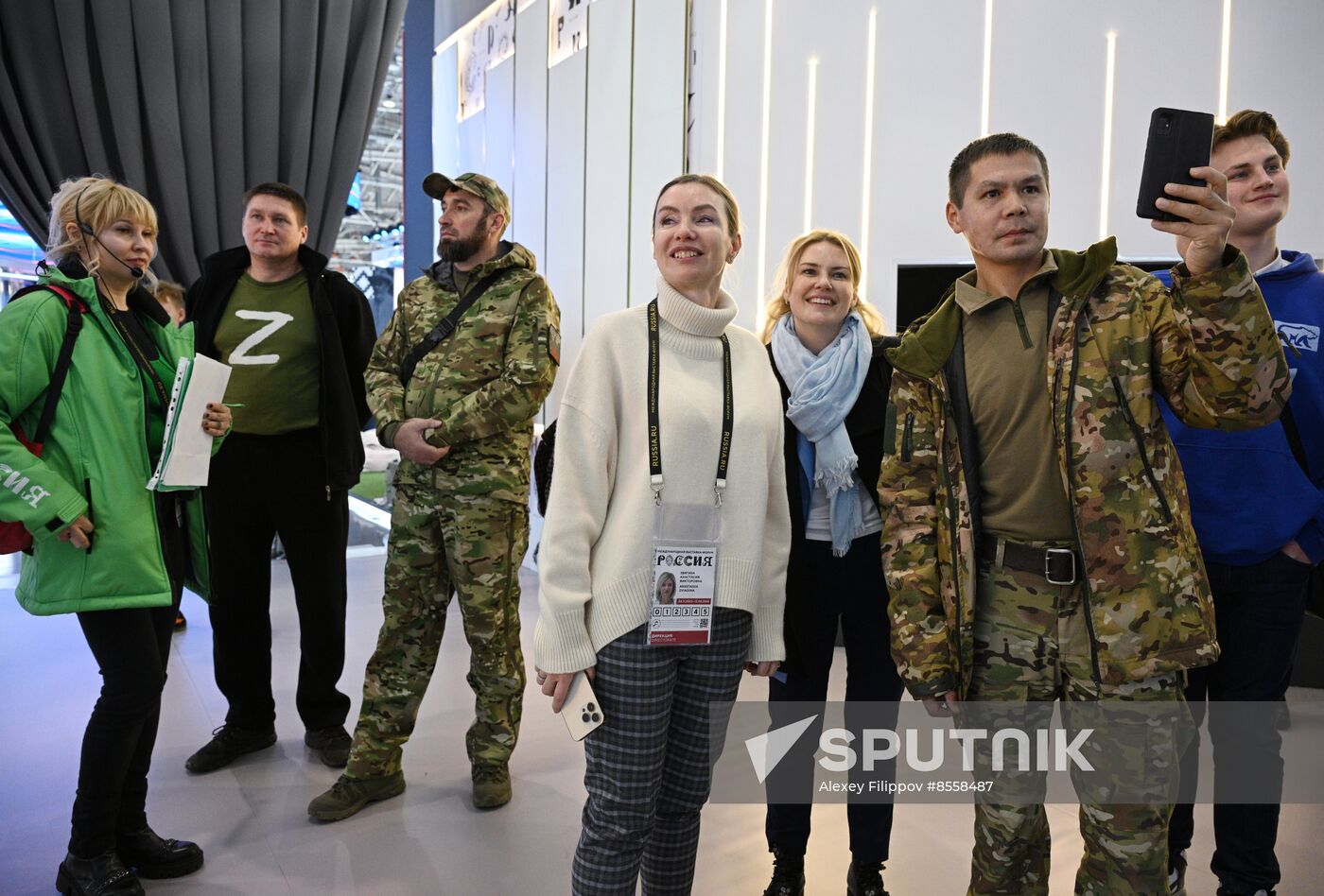 RUSSIA EXPO. Tour for fighters in the special military operation