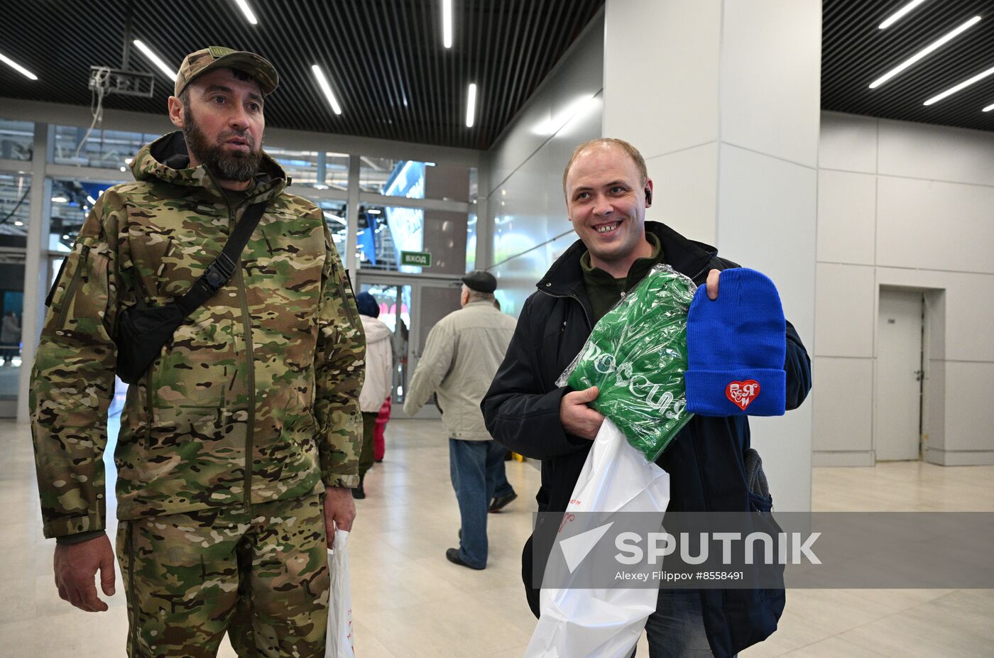 RUSSIA EXPO. Tour for fighters in the special military operation