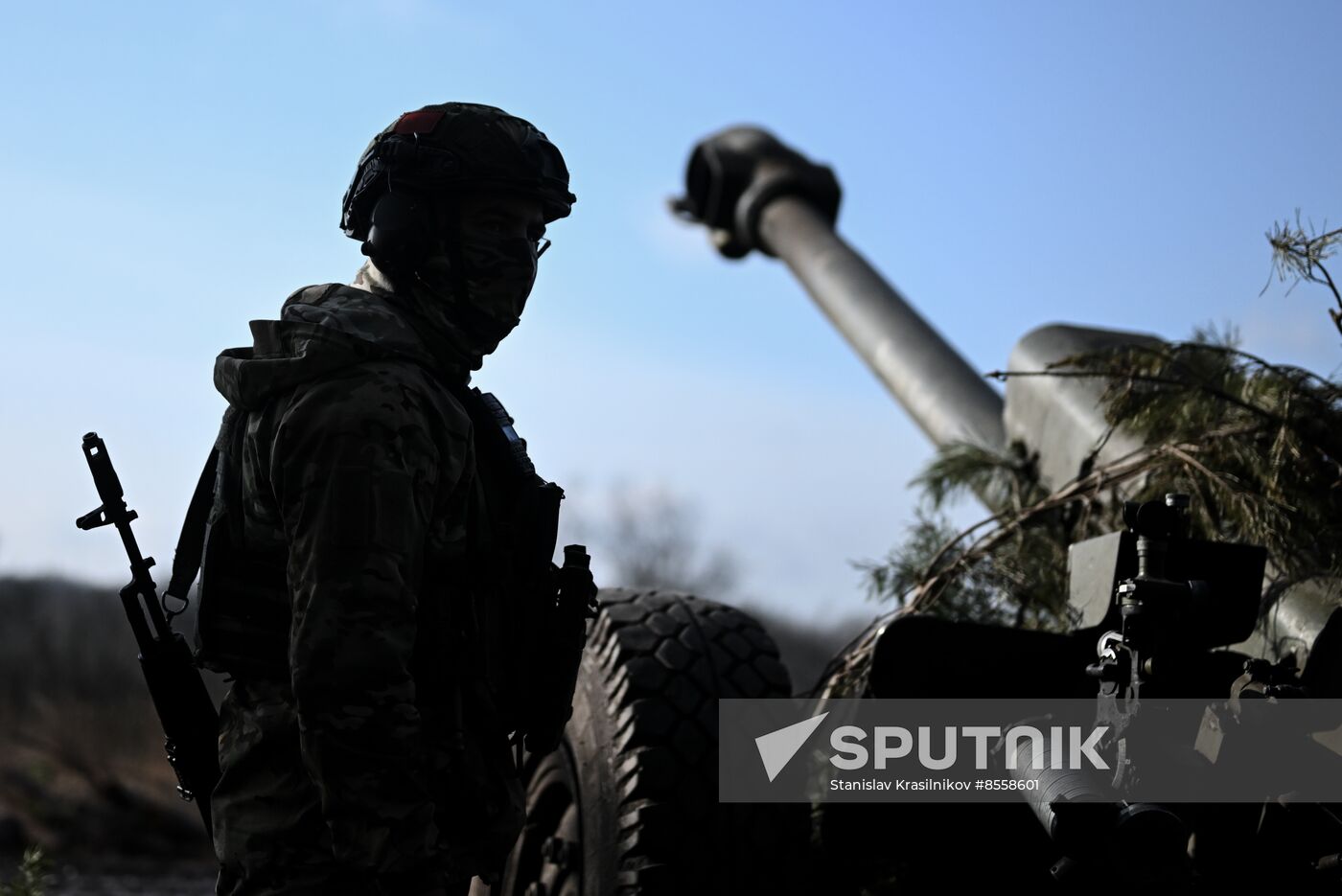 Russia Ukraine Military Operation Artillery Unit