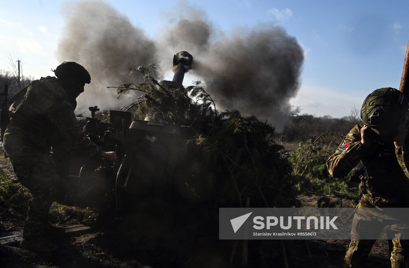 Russia Ukraine Military Operation Artillery Unit