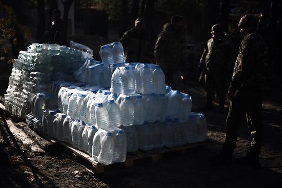 Russia Ukraine Military Operation Artillery Unit