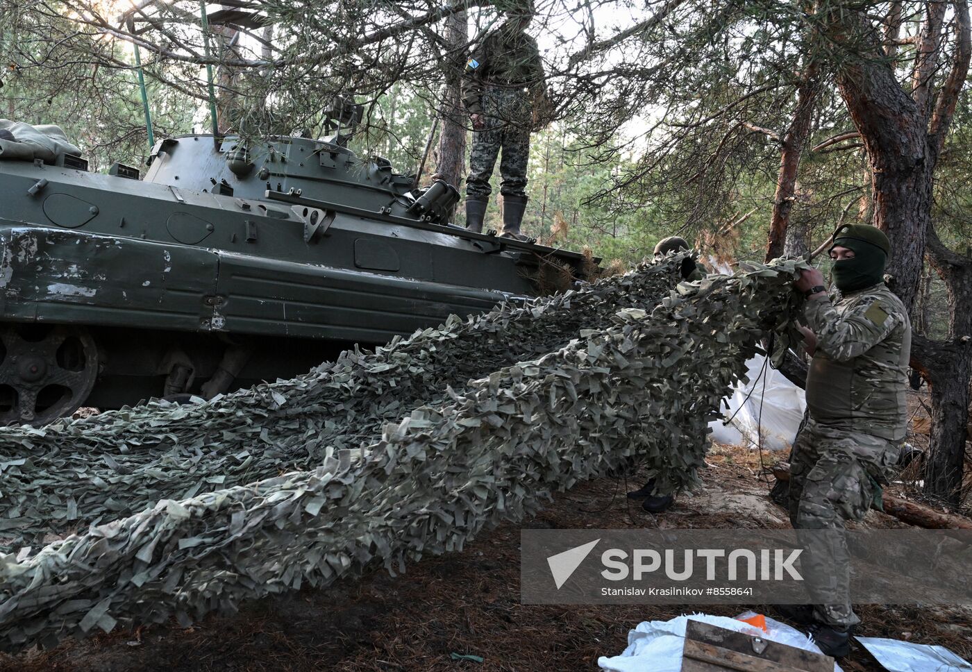 Russia Ukraine Military Operation Artillery Unit