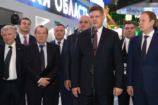 RUSSIA EXPO. Opening of Siberia Is Here space