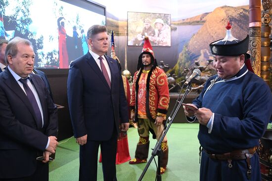 RUSSIA EXPO. Opening of Siberia Is Here space