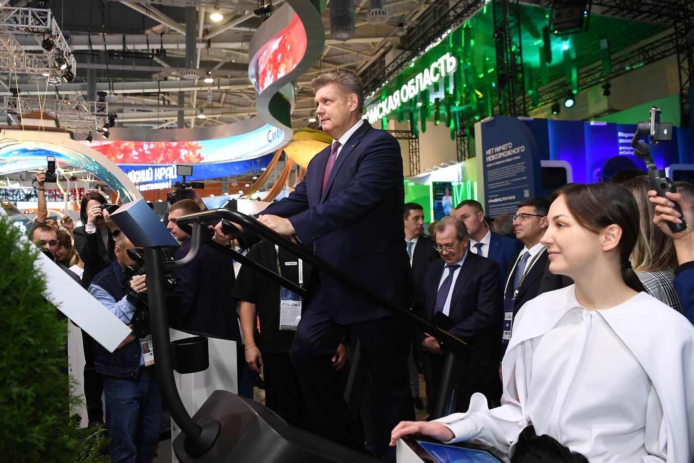 RUSSIA EXPO. Opening of Siberia Is Here space