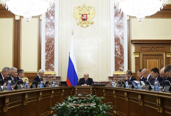 Russia Mishustin Government