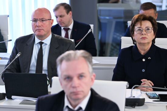 RUSSIA EXPO. Meeting on sport development at Government Coordination Center Pavilion