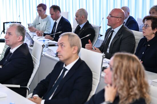 RUSSIA EXPO. Meeting on sport development at Government Coordination Center Pavilion