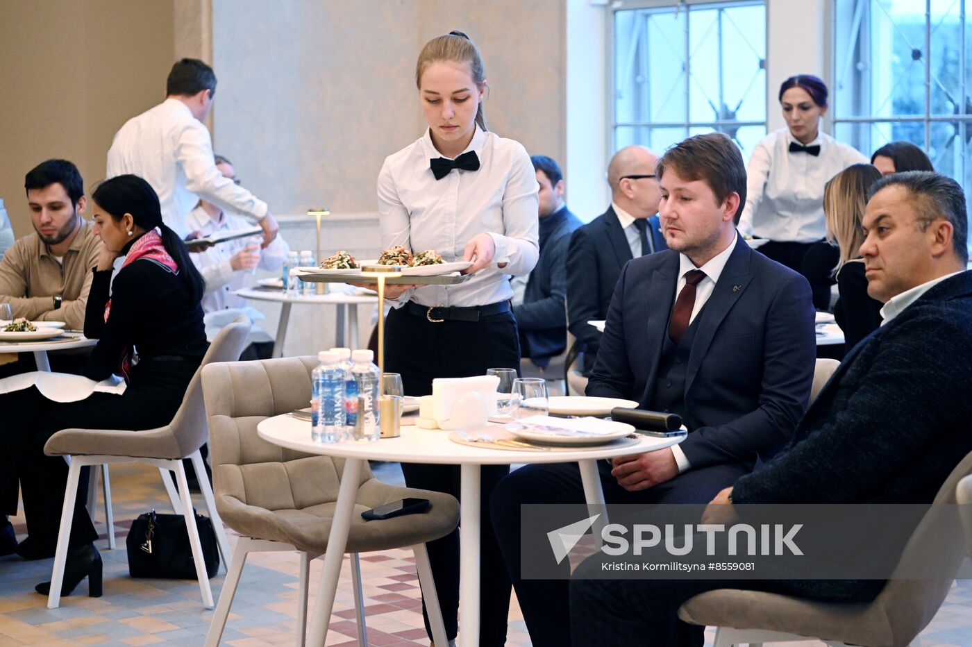 RUSSIA EXPO. Opening of fish tasting hall